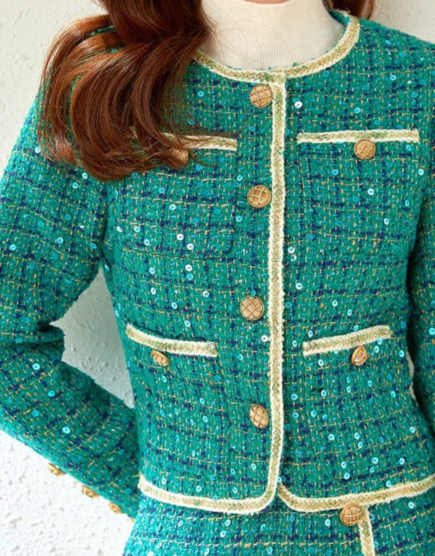 Ruth - Tweed-Blazer mit Rock
