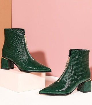 Silke - Lederstiefeletten
