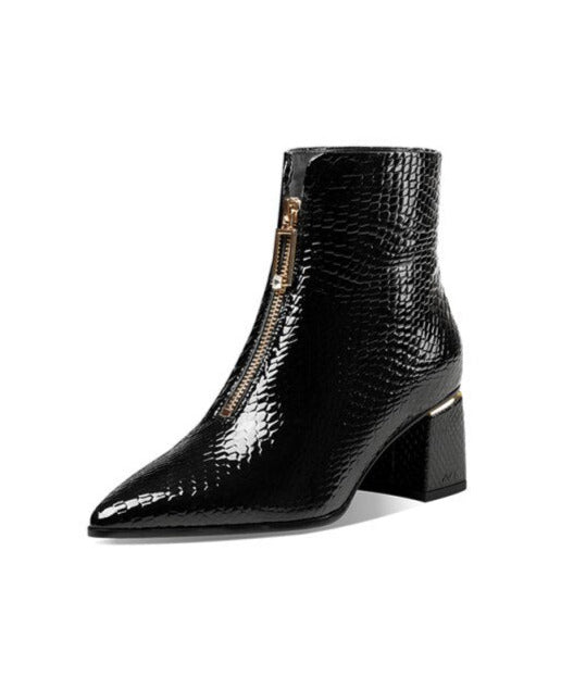 Silke - Lederstiefeletten
