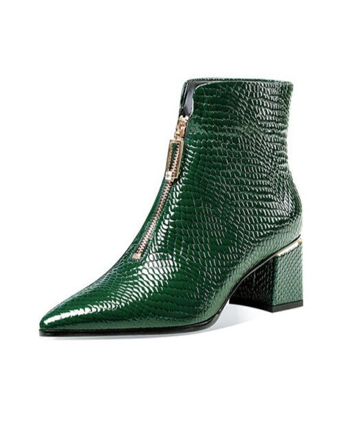 Silke - Lederstiefeletten