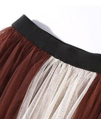 Frauke - Blazer mit Chiffonrock