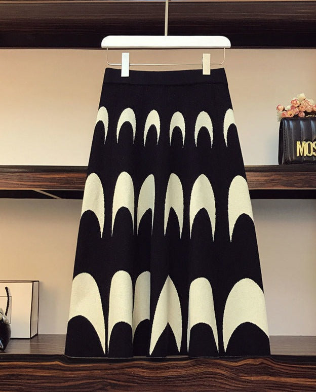 Greta - Strickset mit Rock