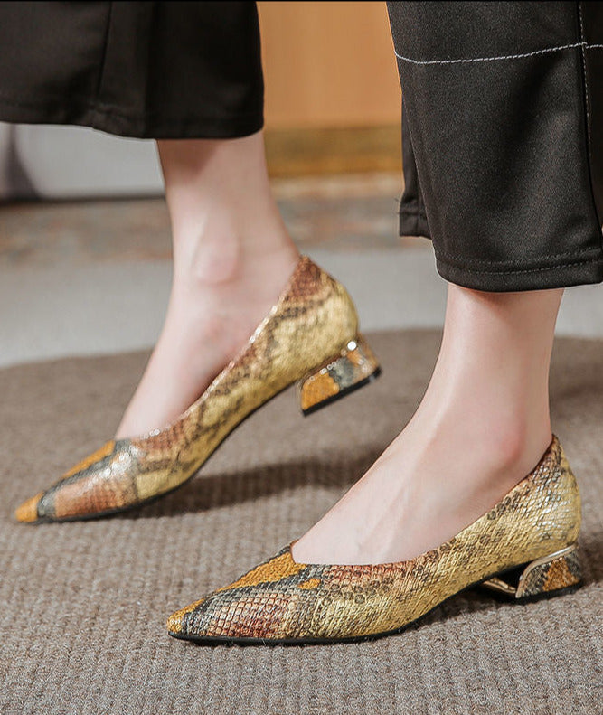 Selma - Pumps mit Animal Print
