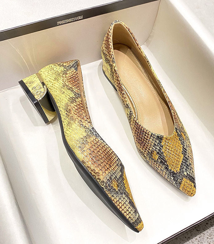 Selma - Pumps mit Animal Print