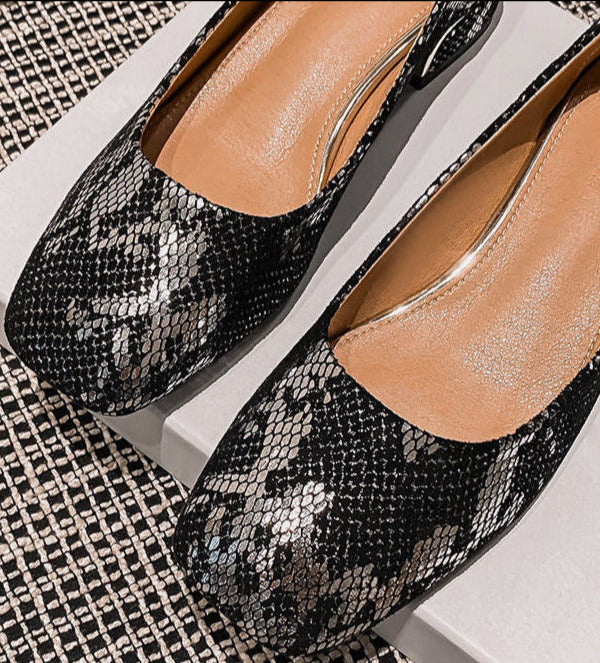 Selma - Pumps mit Animal Print