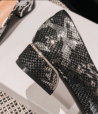 Selma - Pumps mit Animal Print
