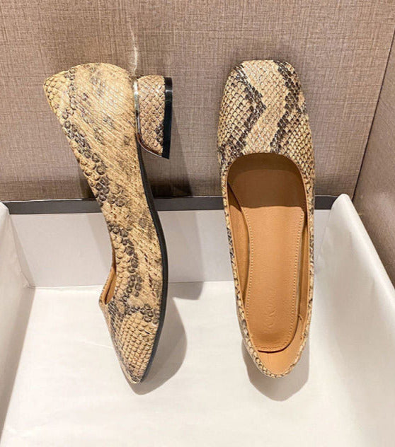 Selma - Pumps mit Animal Print