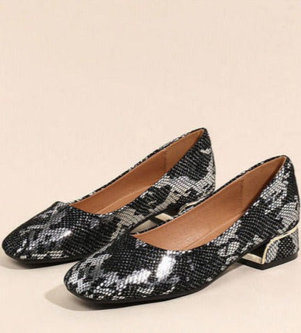 Selma - Pumps mit Animal Print