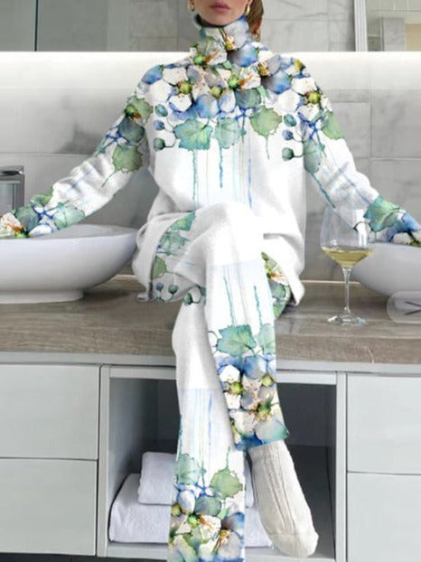 Sandra - Set mit abstraktem Print