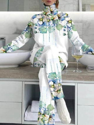 Sandra - Set mit abstraktem Print