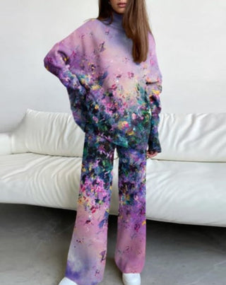 Sandra - Set mit abstraktem Print