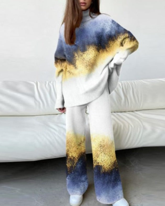 Sandra - Set mit abstraktem Print