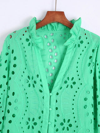 Barbara - Bestickte Bluse