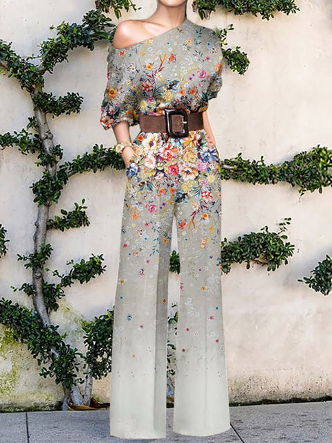 Brigitte - Bedruckter Jumpsuit