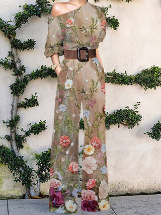 Brigitte - Bedruckter Jumpsuit