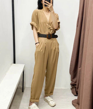 Annemarie - Jumpsuit mit Gürtel