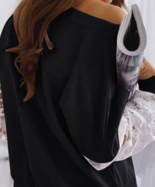 Svea - Spitzenkragen-Shirt