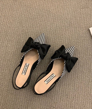 Cäcilia - Slingbacks mit Schleife