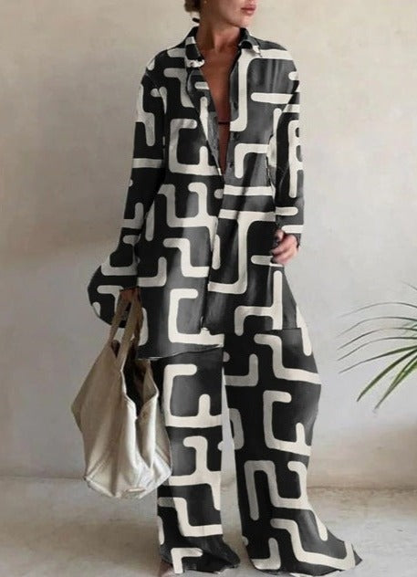 Nadine - Bedrucktes Set
