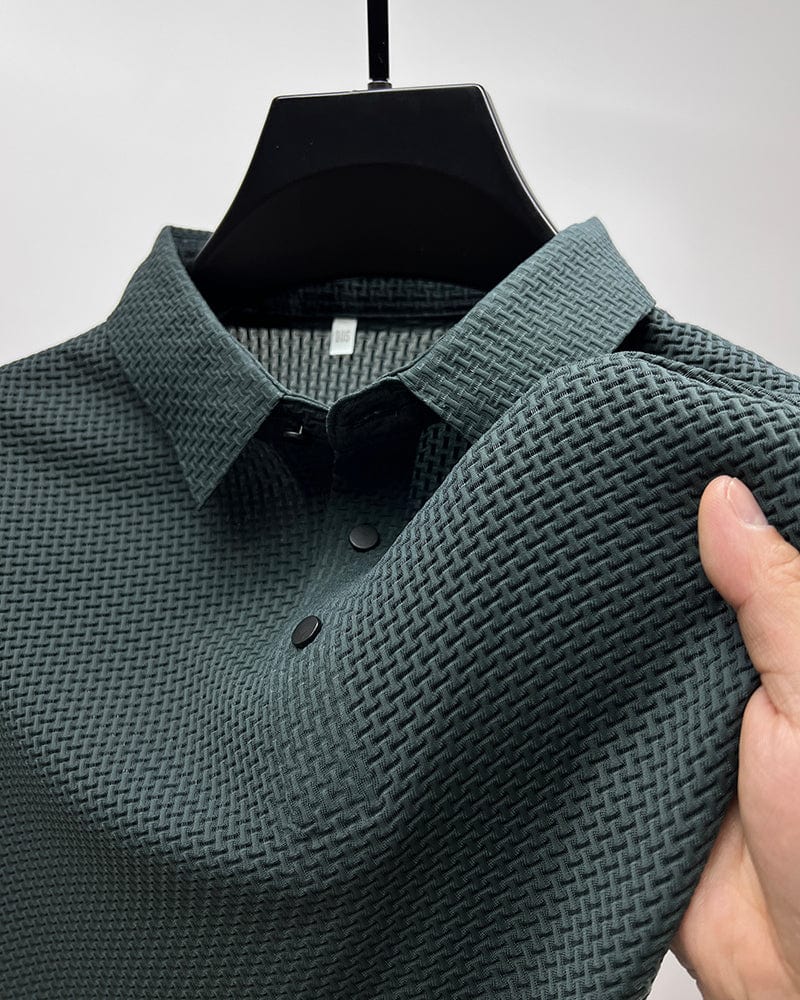 Quirin - Strukturiertes Poloshirt