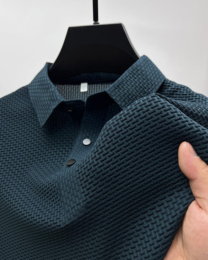 Quirin - Strukturiertes Poloshirt