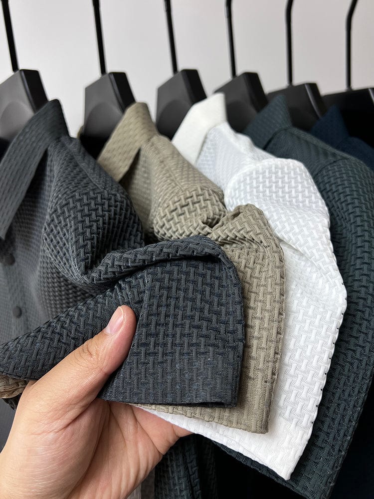 Quirin - Strukturiertes Poloshirt