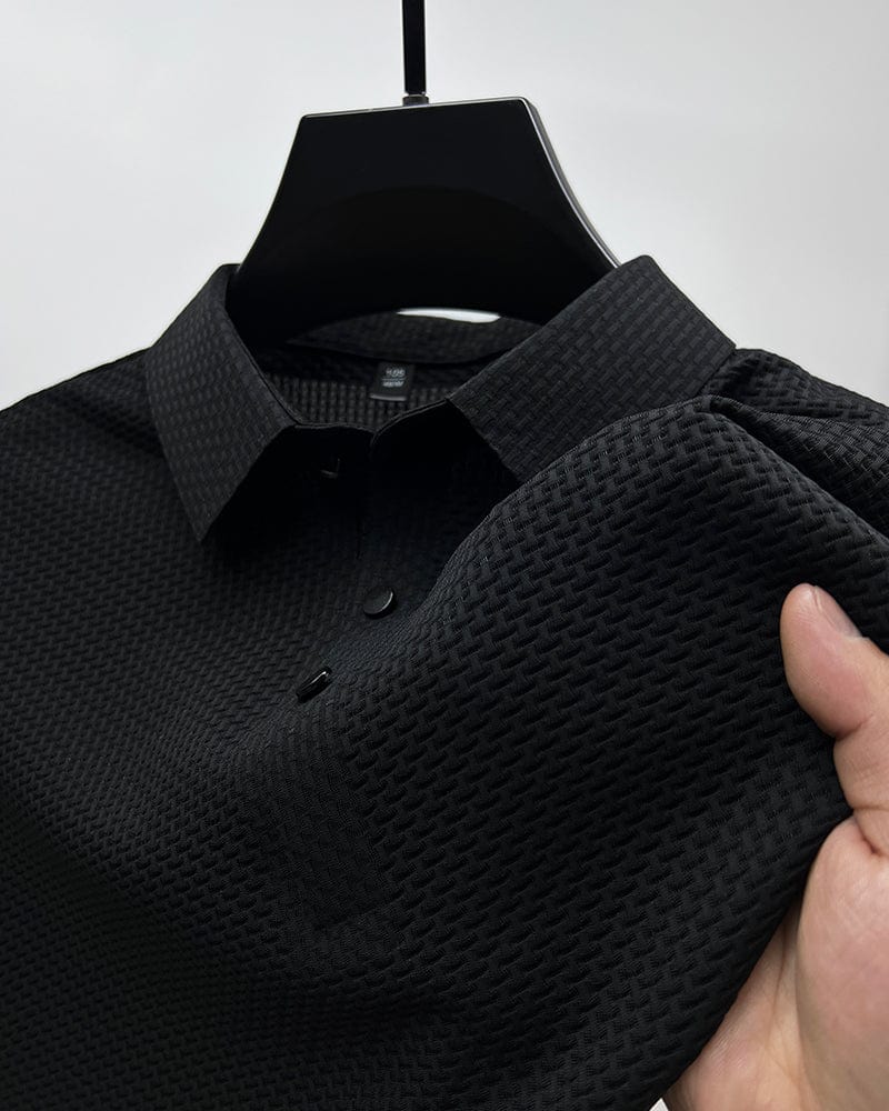 Quirin - Strukturiertes Poloshirt