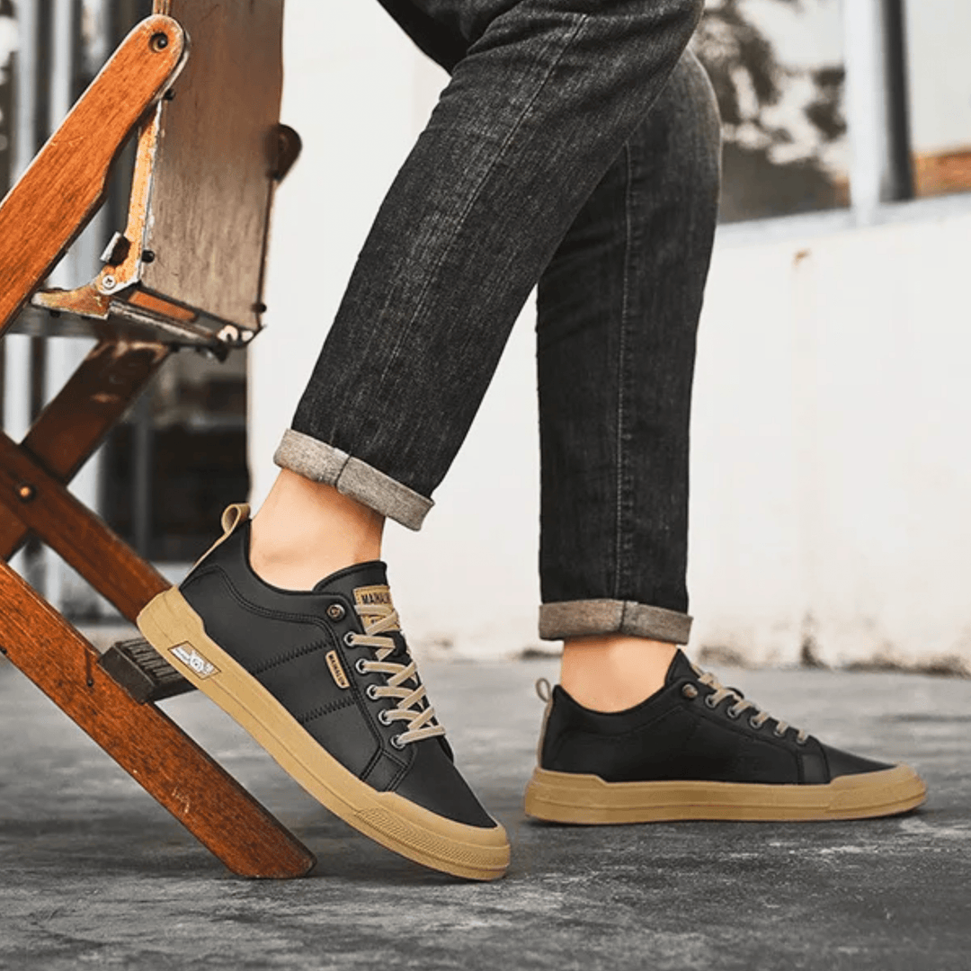 Elias - Sneaker in Lederoptik