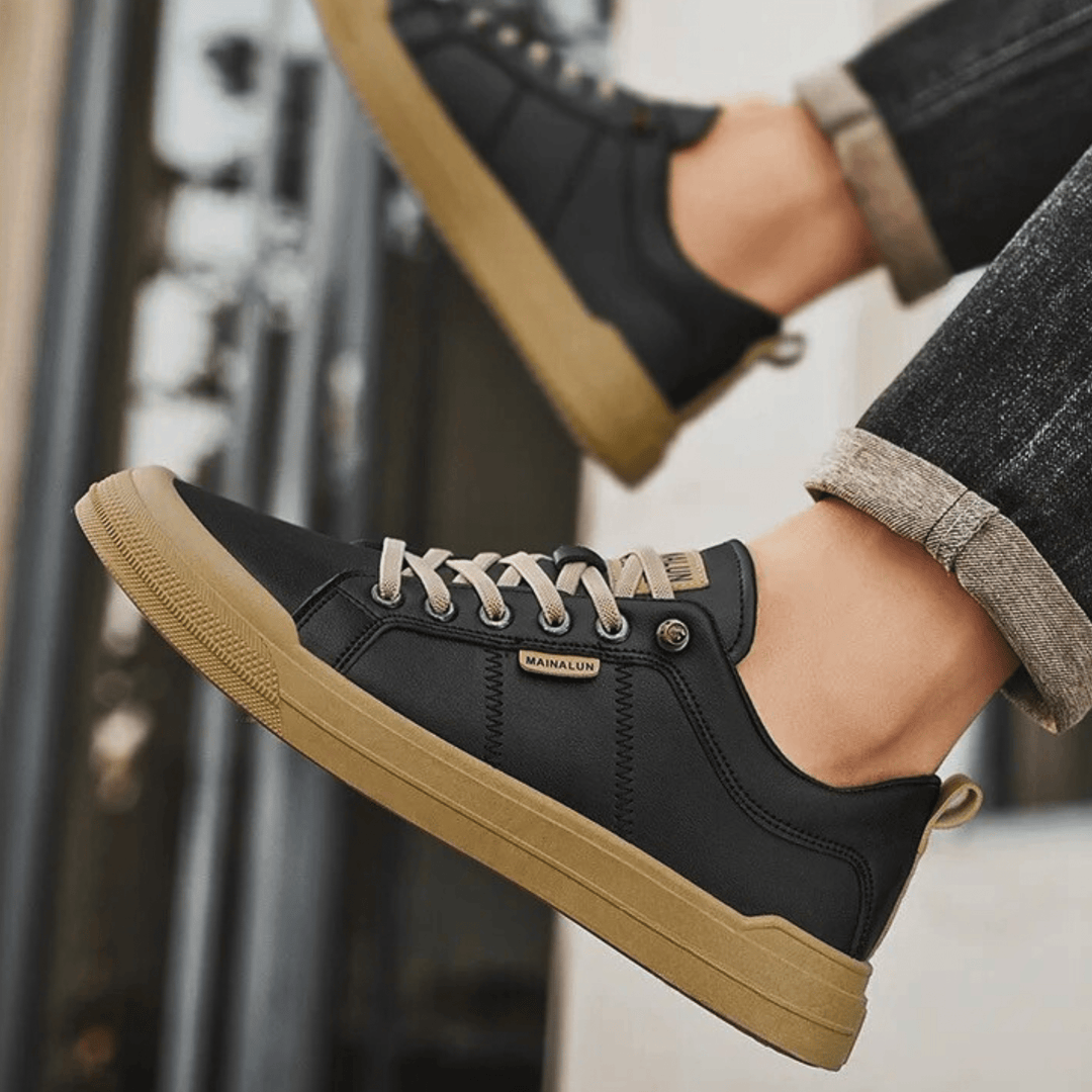 Elias - Sneaker in Lederoptik