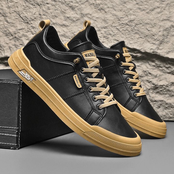 Elias - Sneaker in Lederoptik