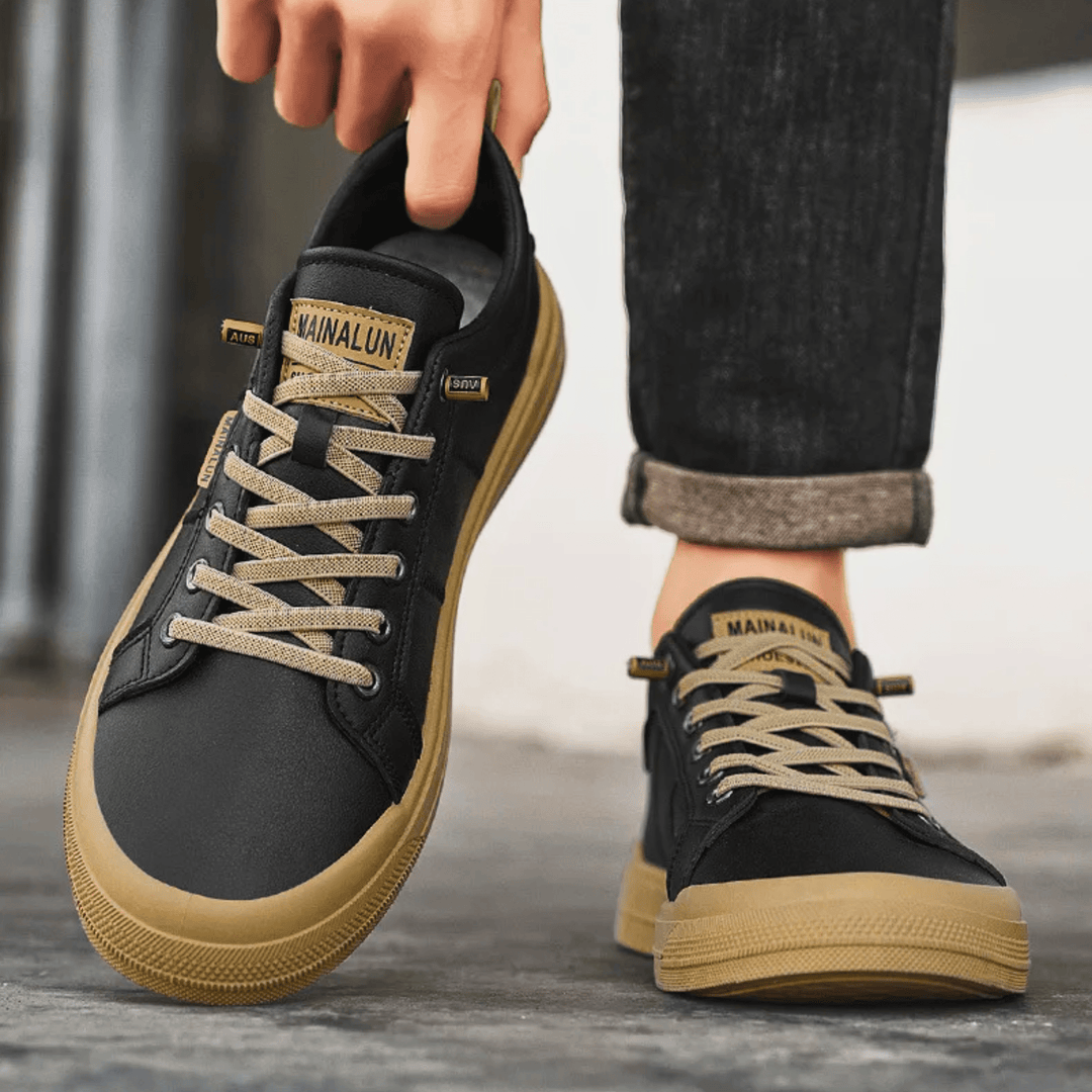 Elias - Sneaker in Lederoptik