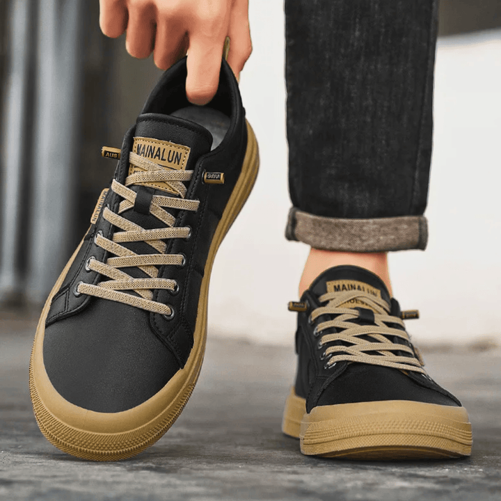 Elias - Sneaker in Lederoptik